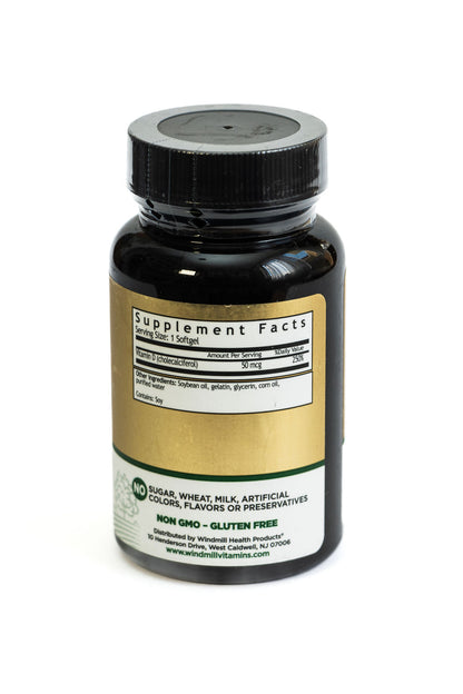 VITAMIN D3 2000 IU 50 MG 100 SOFTGELS WHP