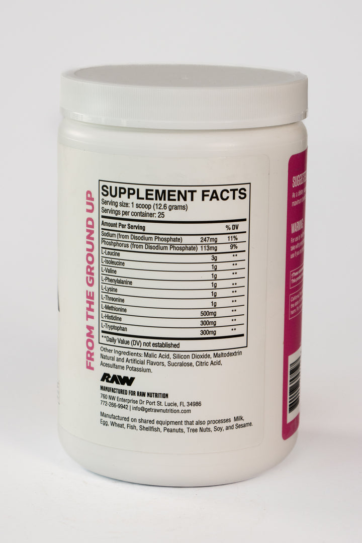 RAW AMINOS EAA 25 SERV WATERMELON
