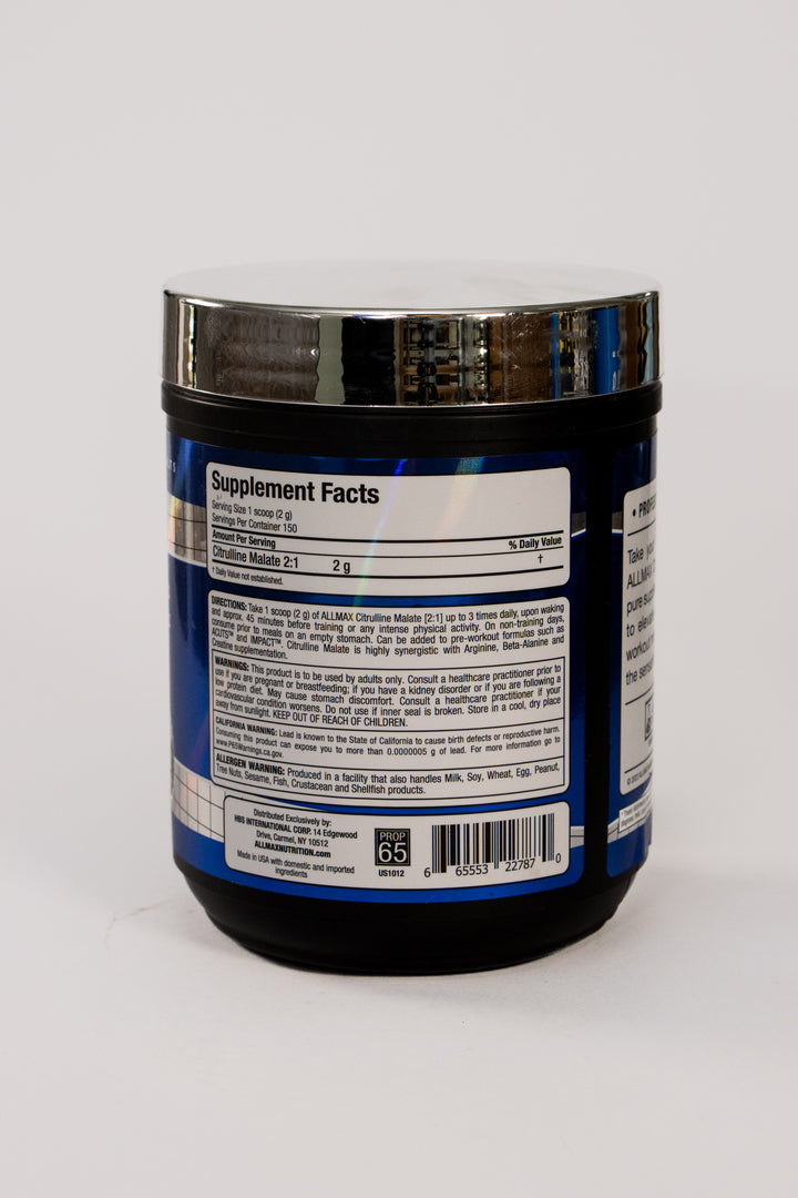 CITRULLINE MALATE ALLMAX 300GR 150 SERV