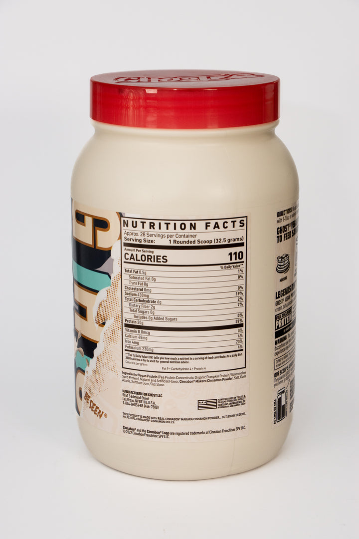 GHOST VEGAN PROTEIN 2.2 LB 28 SERV