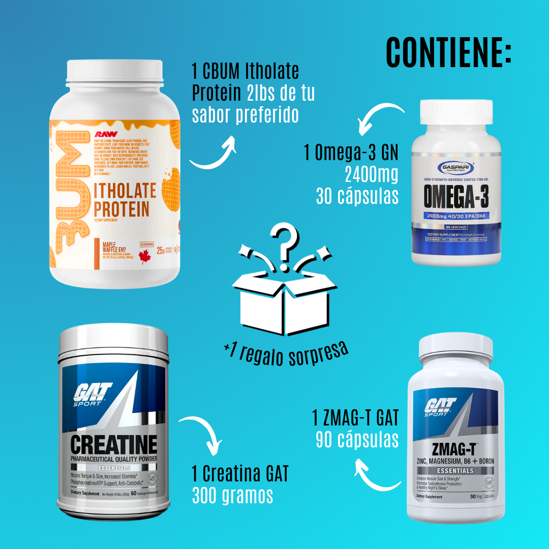 PACK: GANANCIA DE MASA MUSCULAR