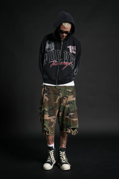 RACE INFERNO VEX DOUBLE ZIP HOODIE
