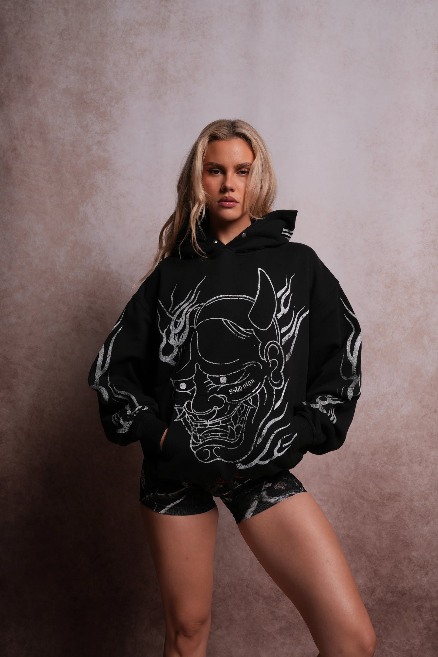 ONI FIRE "PIERCE" HOODIE