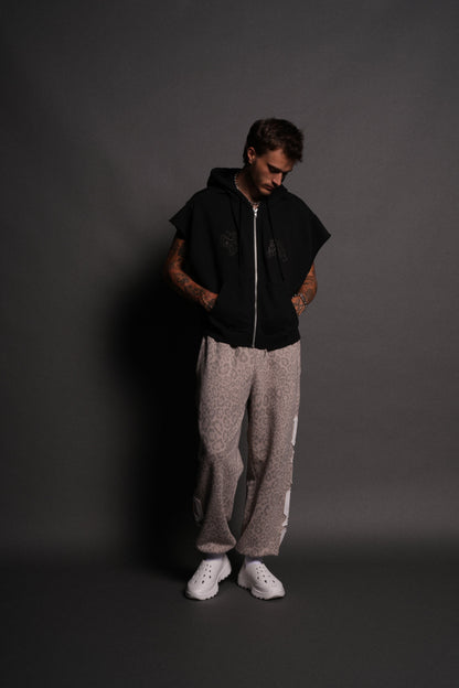 SSDDNFGU MOTH CREED CAP ZIP HOODIE