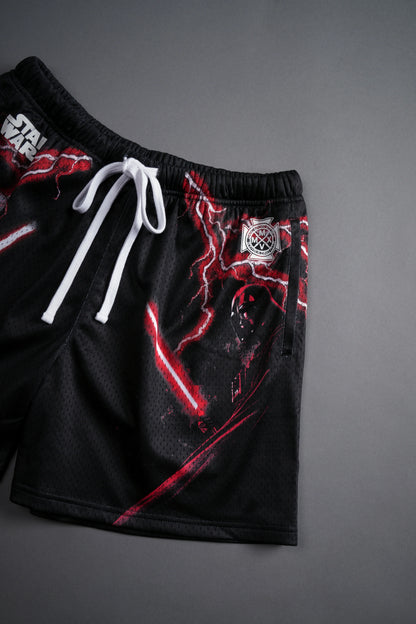 KYLO & VADER MESH SHORTS STAR WARS