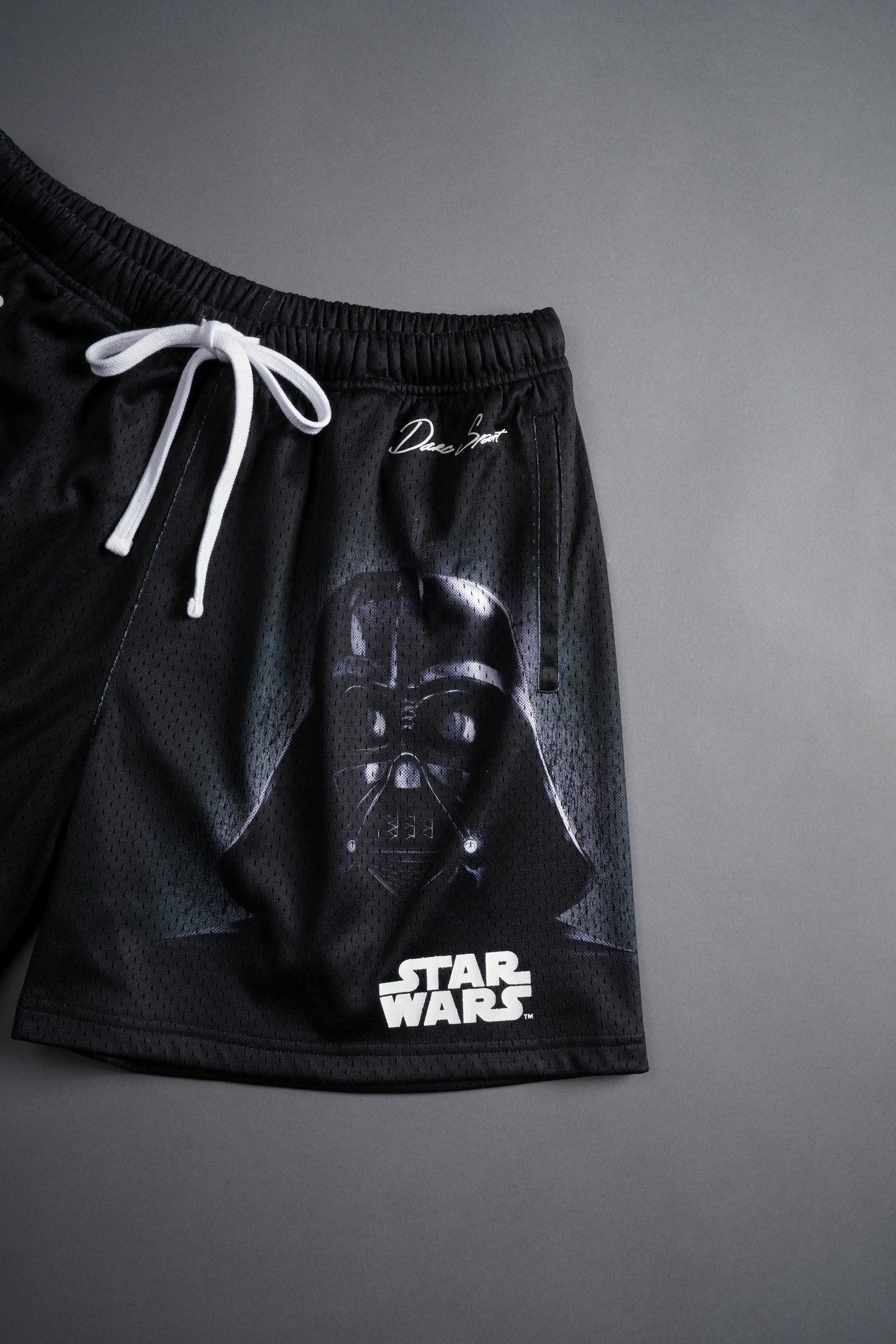 THE POWER OF THE DARK SIDE VADER MESH SHORTS
