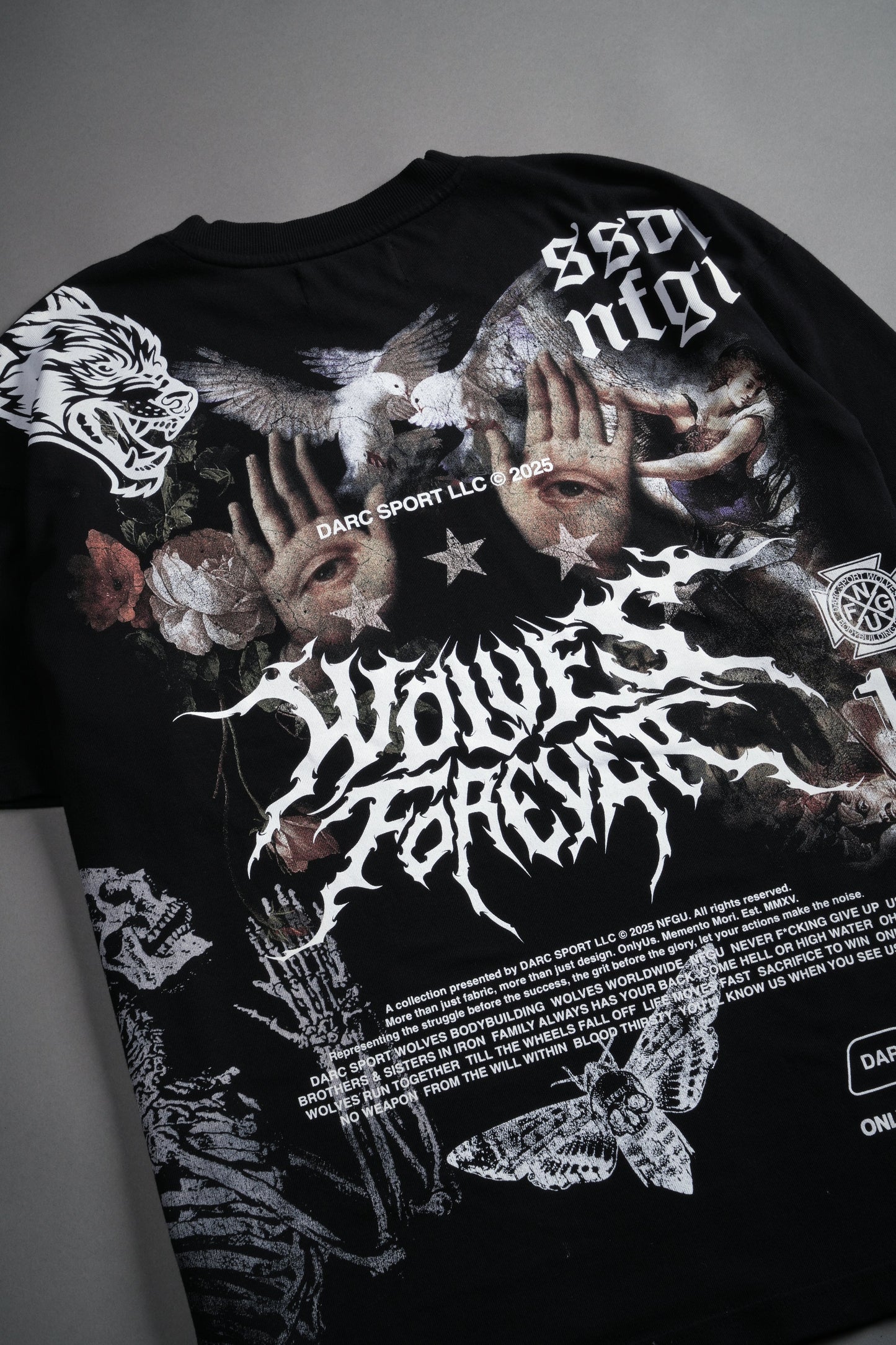 BORN STOIC "PREMIUM" OVERSIZED TEE