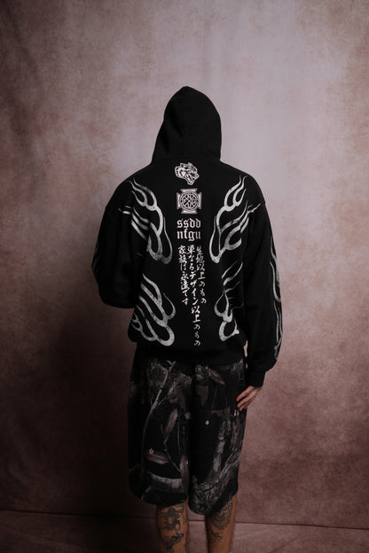 ONI FIRE "PIERCE" HOODIE