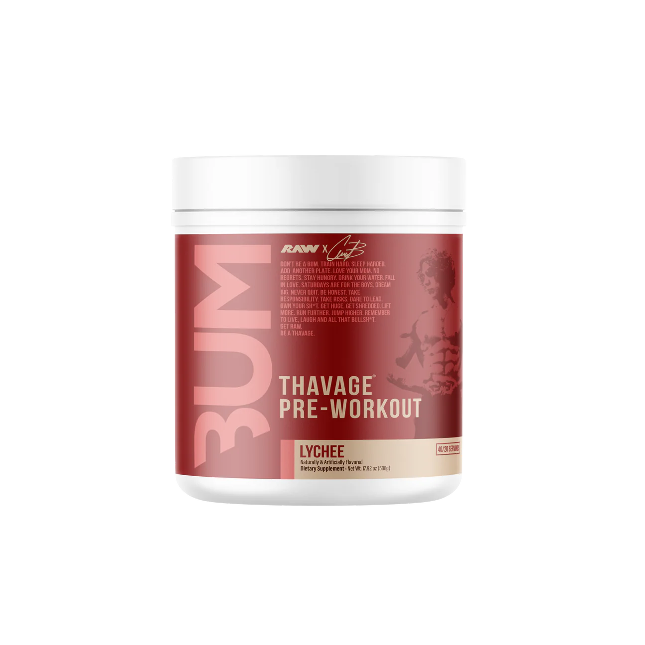 CBUM THAVAGE PRE 40 SERV