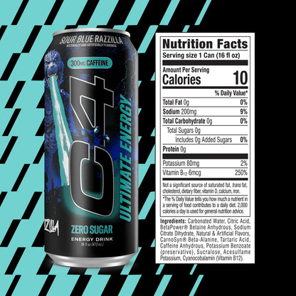 C4 ENERGY DRINK 12 PACK