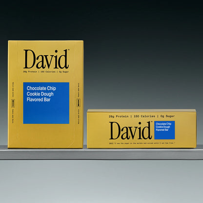 DAVID PROTEIN BARS 12 PACK