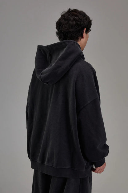 HEAVYWEIGHT EVERGREEN ZIP-UP
