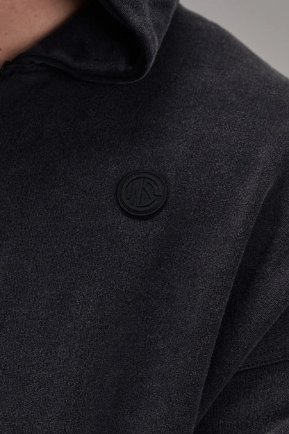 EMBOSSED HEAVYWEIGHT ZIP-UP