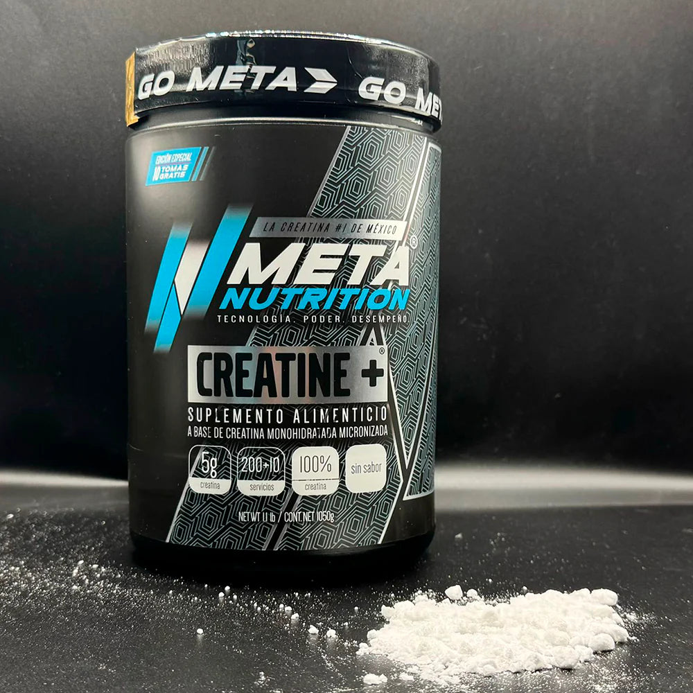 META CREATINA MONOHIDRATADA 500 GR 100 SERVICIOS