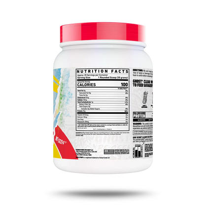 GHOST WHEY CLEAR ISOLATE 20 SERV