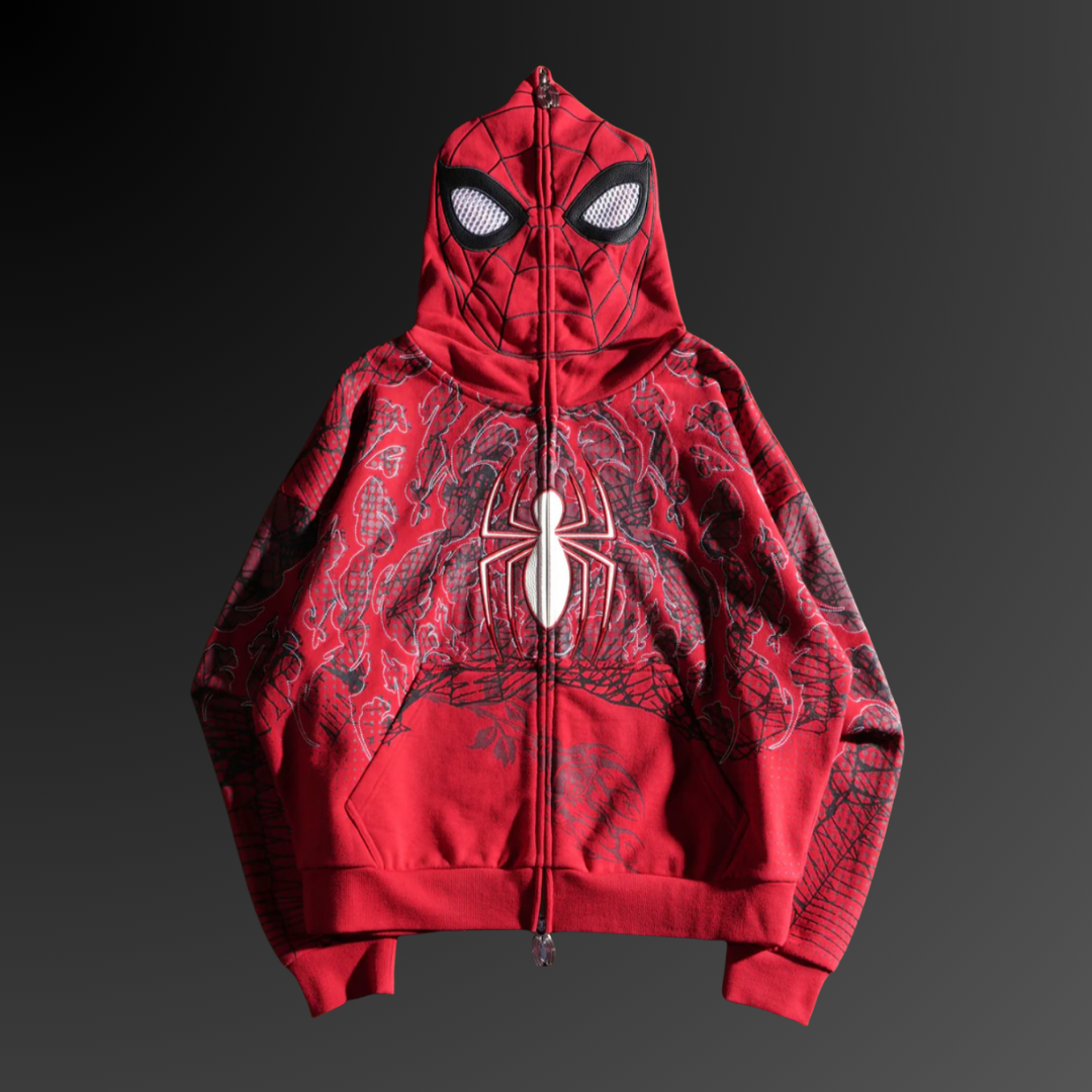 SPIDER-MAN FULL ZIP-UP HOODIE
