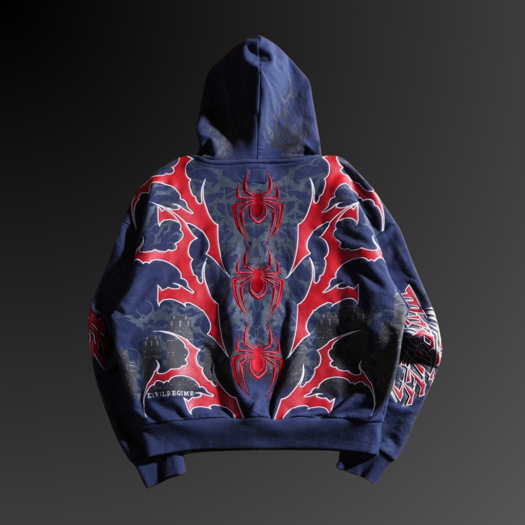 SPIDER-MAN FULL ZIP-UP HOODIE