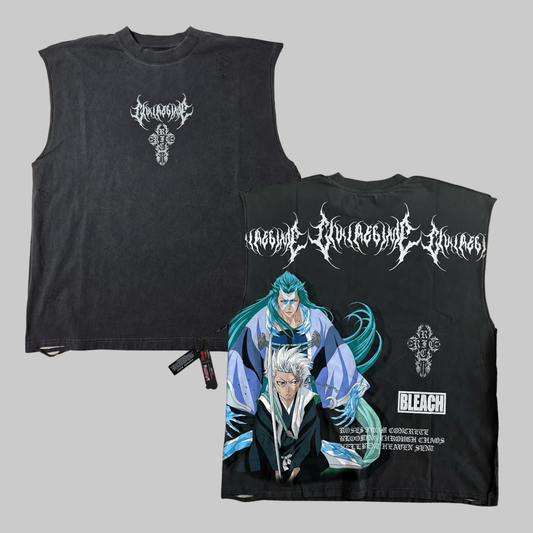 REAPER BLOOMING FMR CROP M-TEE (BLEACH)