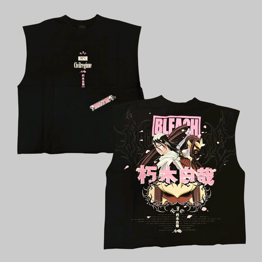 BYAKUYA 199X CROP M-TEE (BLEACH)