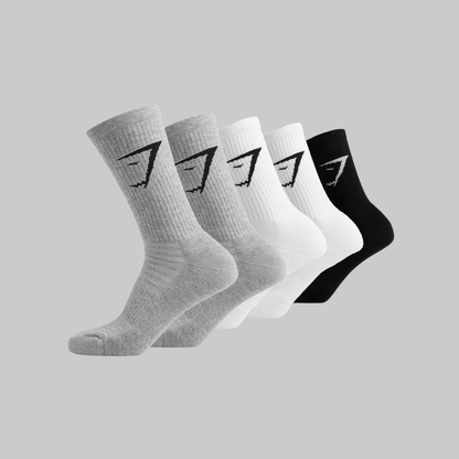 CREW SOCKS 5PACK