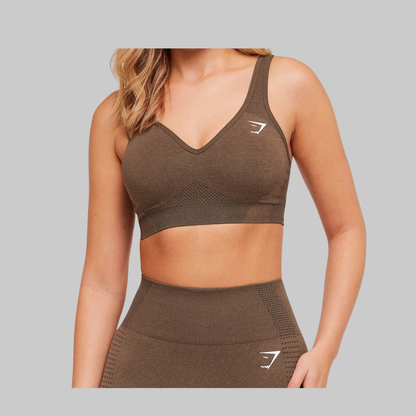 VITAL V NECK SPORTS BRA