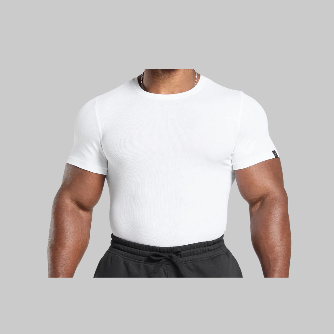 RIBBED T-SHIRT