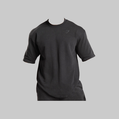 POWER WASHED SHORT SLEEVE CREW *CON DETALLE*