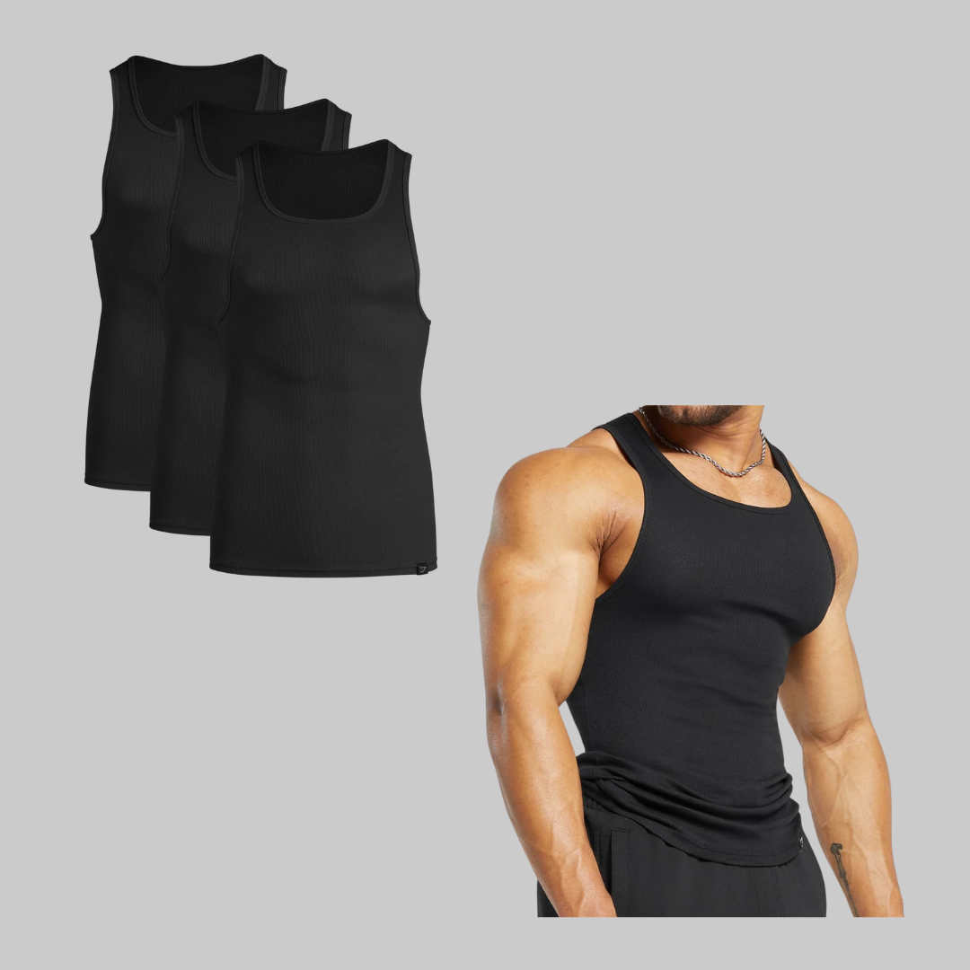 RIBBED TANK 3 PACK