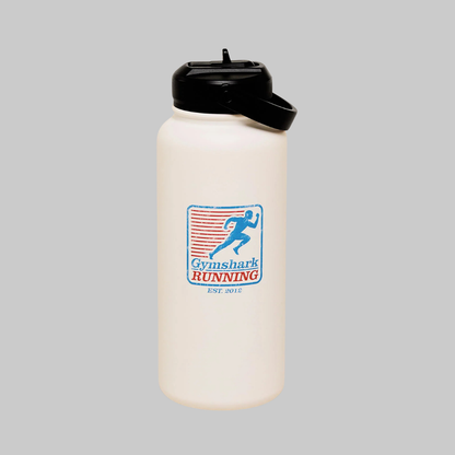RUN CLUB GRAPHIC METAL 1L W/STRAW BOTTLE