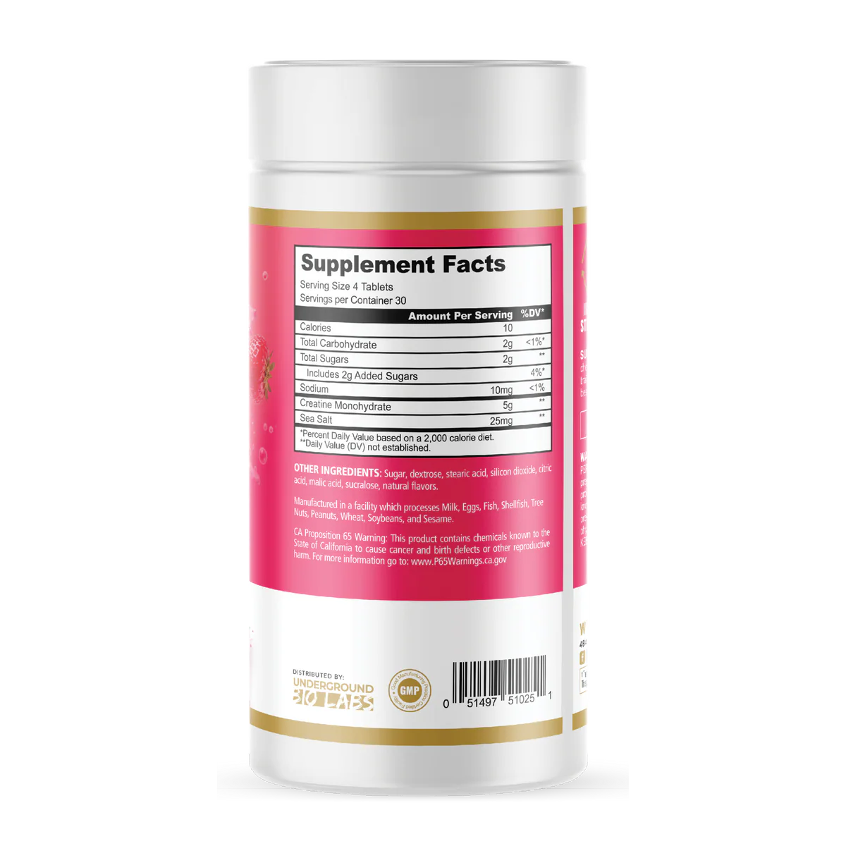 PANDA CREATINE BITES 30 SERV 120 TAB