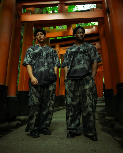 CAMO PARACHUTE PANTS