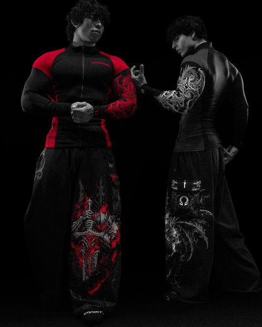 VOID TECH™ BLOOD WYVERN FULL-ZIP LONGSLEEVE COMPRESSION