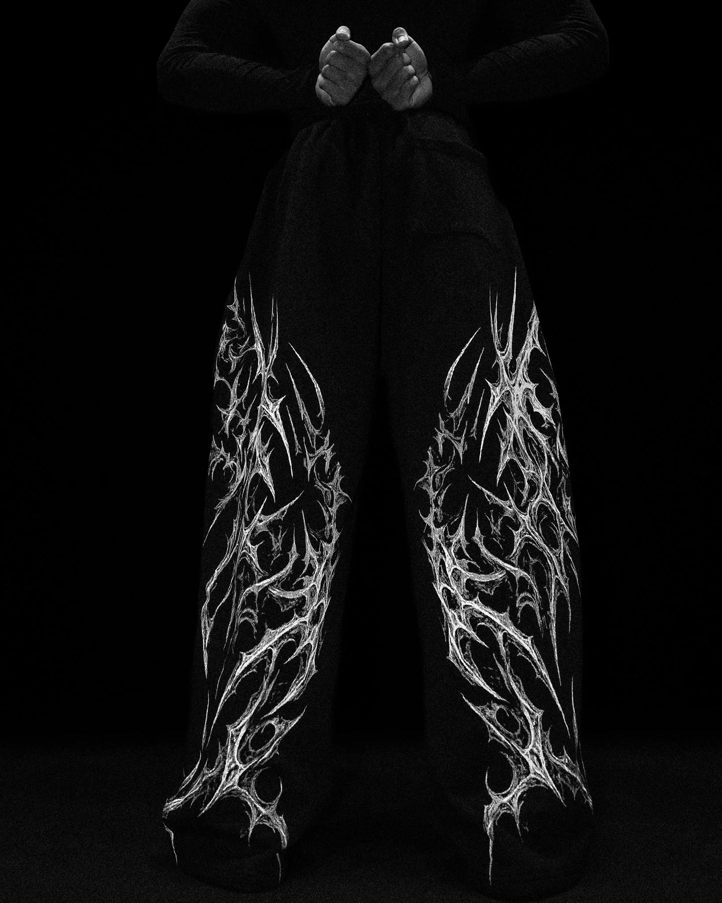 BLOOD OMEN BANANA SHAPE UNCUFFED LUXURY SWEATPANTS