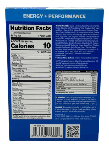 JETFUEL ENERGY STICKS 14 PACK