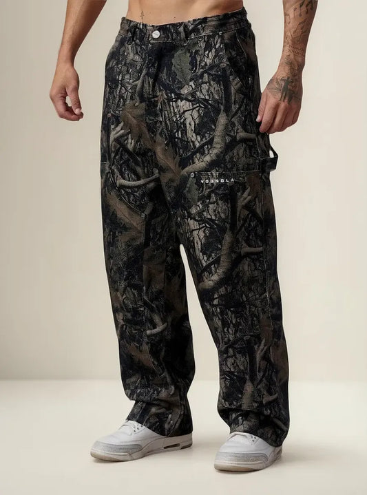 CARPENTER TREE CAMO JEANS #2059