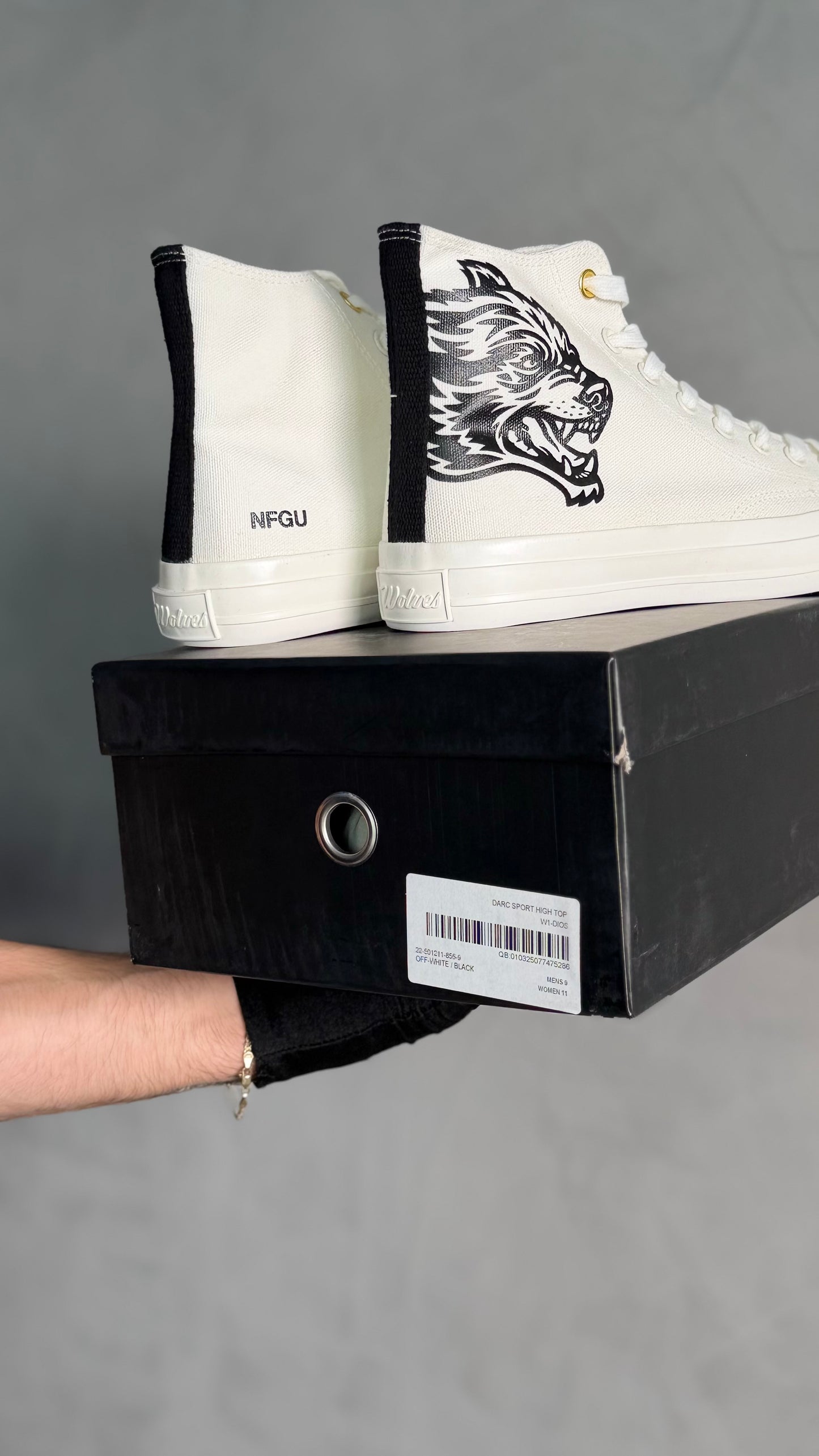DARC SPORT WOLF HIGH TOP SHOES