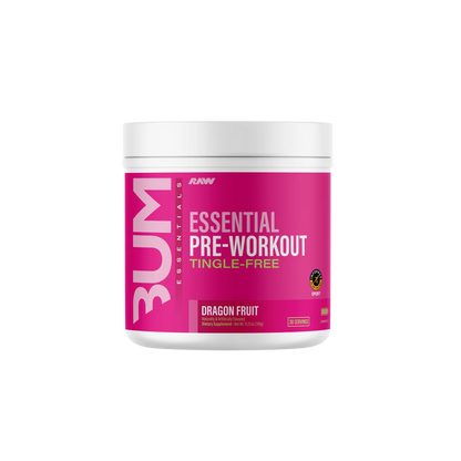 RAW ESSENTIAL TINGLE-FREE PREWORKOUT 30 SERV