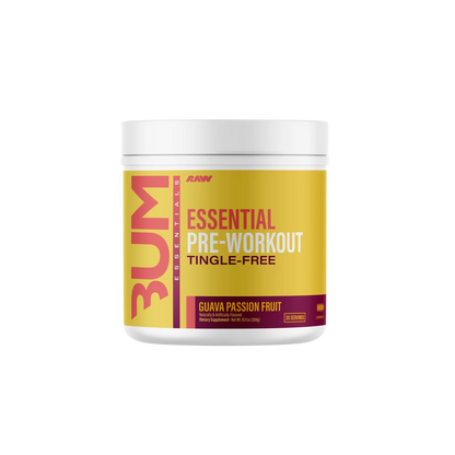 RAW ESSENTIAL TINGLE-FREE PREWORKOUT 30 SERV