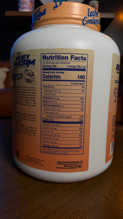 DRAGON WHEY PHORM 5LB