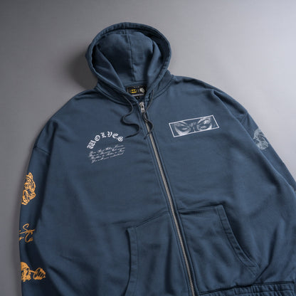 DC VILLAIN CHAMBERS ZIP-UP HOODIE