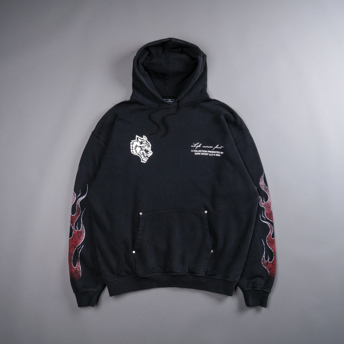 FULL THROTTLE "VINTAGE RIVET BISHOP" HOODIE