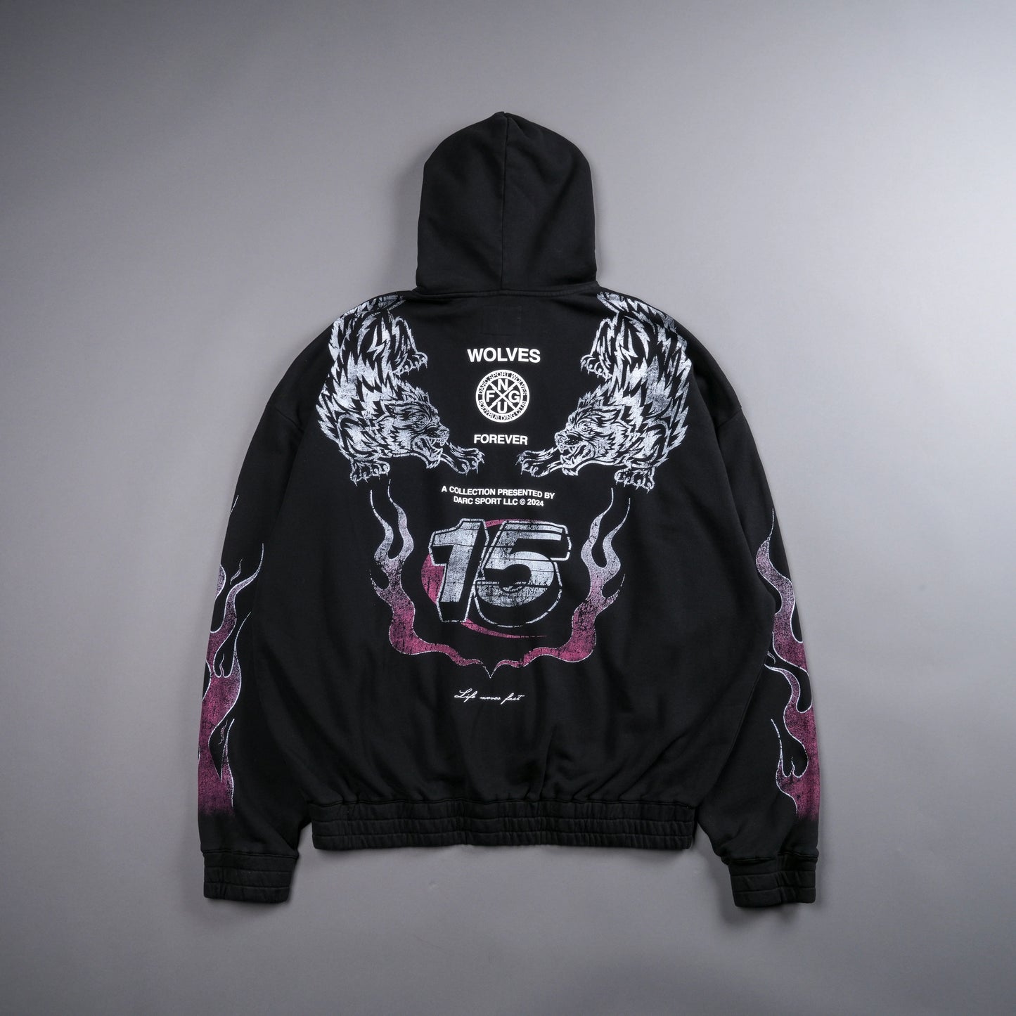 FULL THROTTLE "VINTAGE RIVET CHAMBERS" ZIP HOODIE