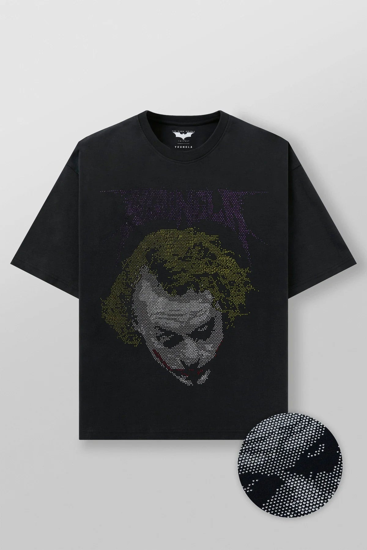 BATMAN RHINESTONE TEES #4257