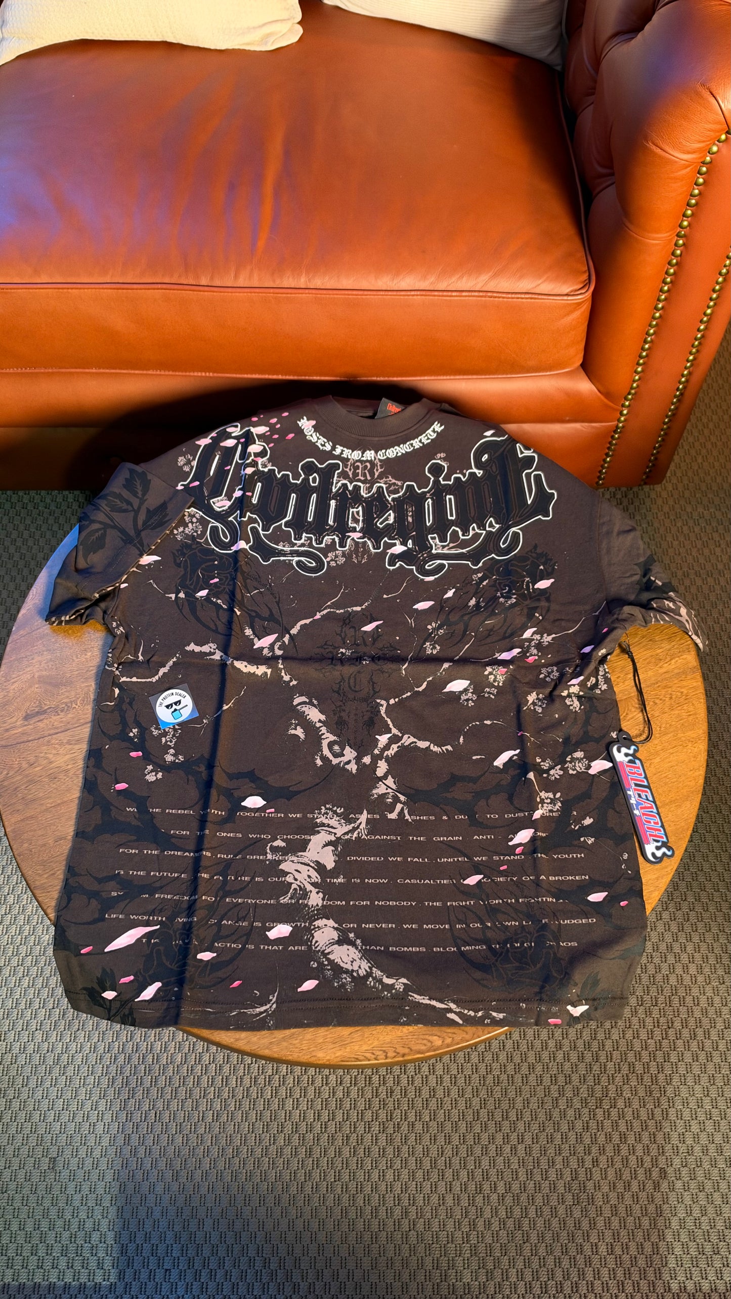 IN BLOOM AMERICAN CLASSIC OVERSIZED TEE (BLEACH)