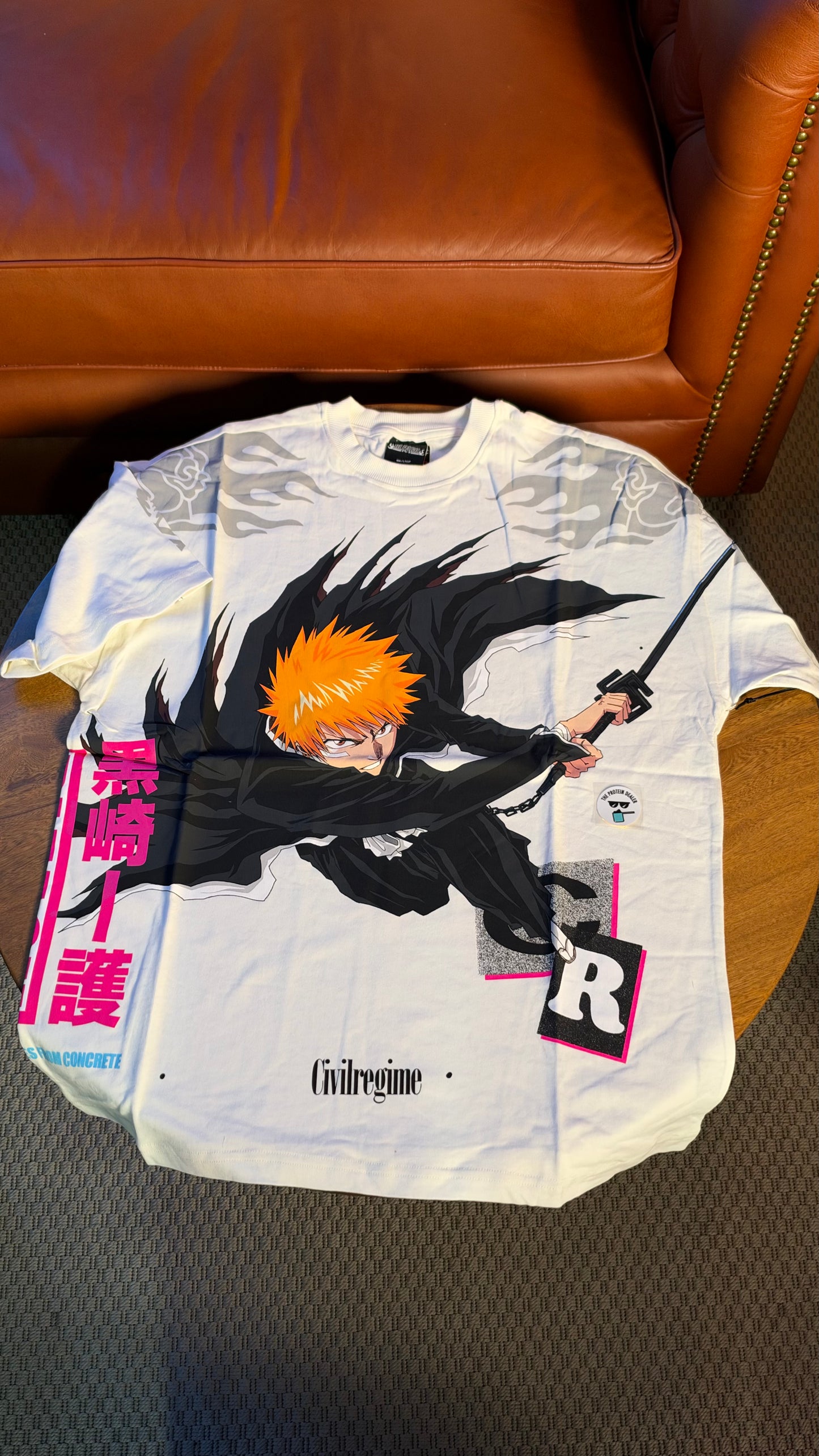 NO LIMITS AMERICAN CLASSIC OVERSIZED TEE (BLEACH)