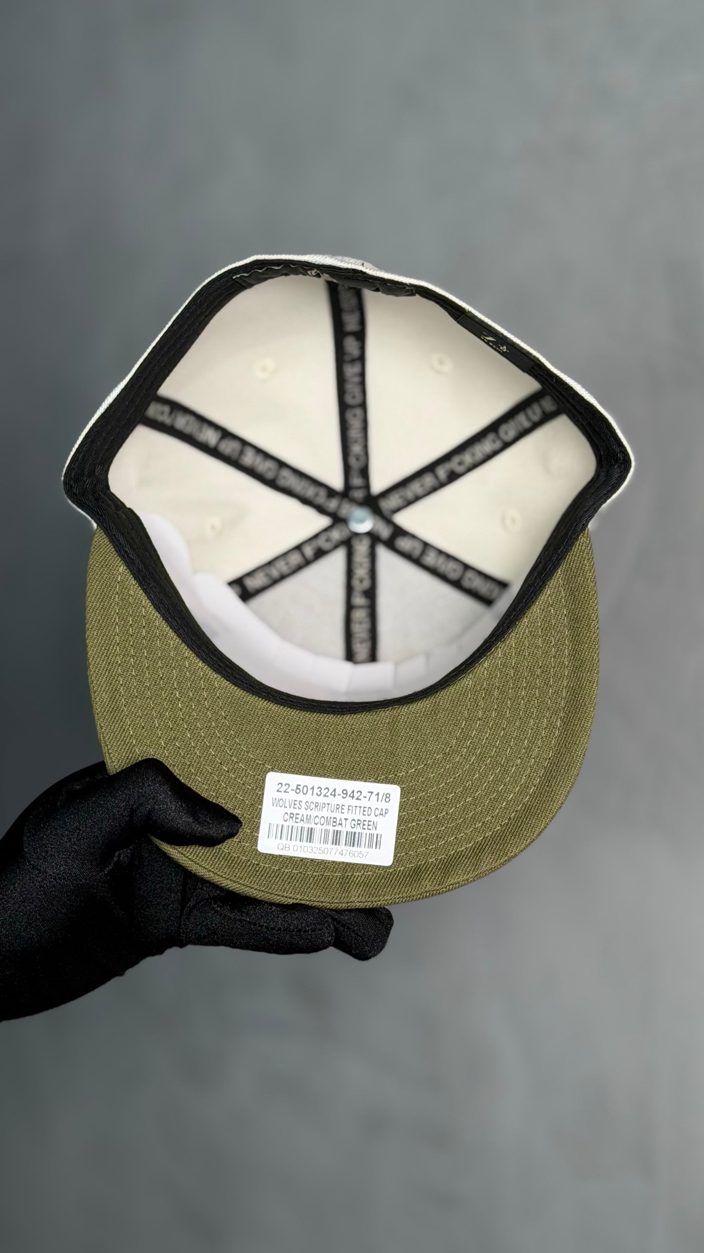 WOLVES SCRIPTURE FITTED CAP