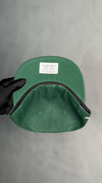 WOLF HEAD FITTED CAP