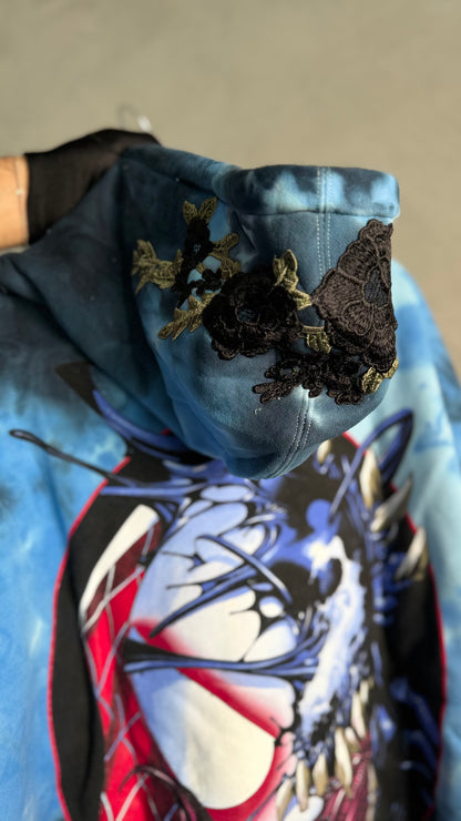 GHOST SPIDER MARBLE HOODIE