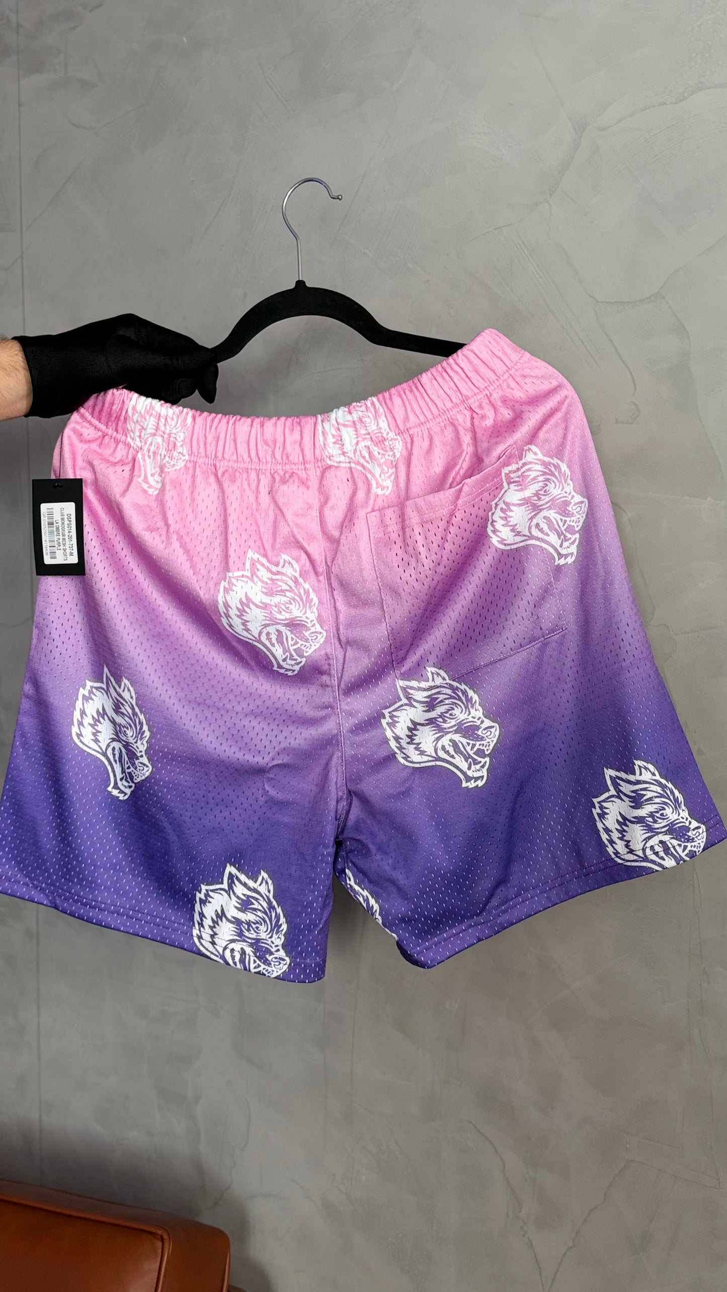 CLUB MONOGRAM MESH SHORTS