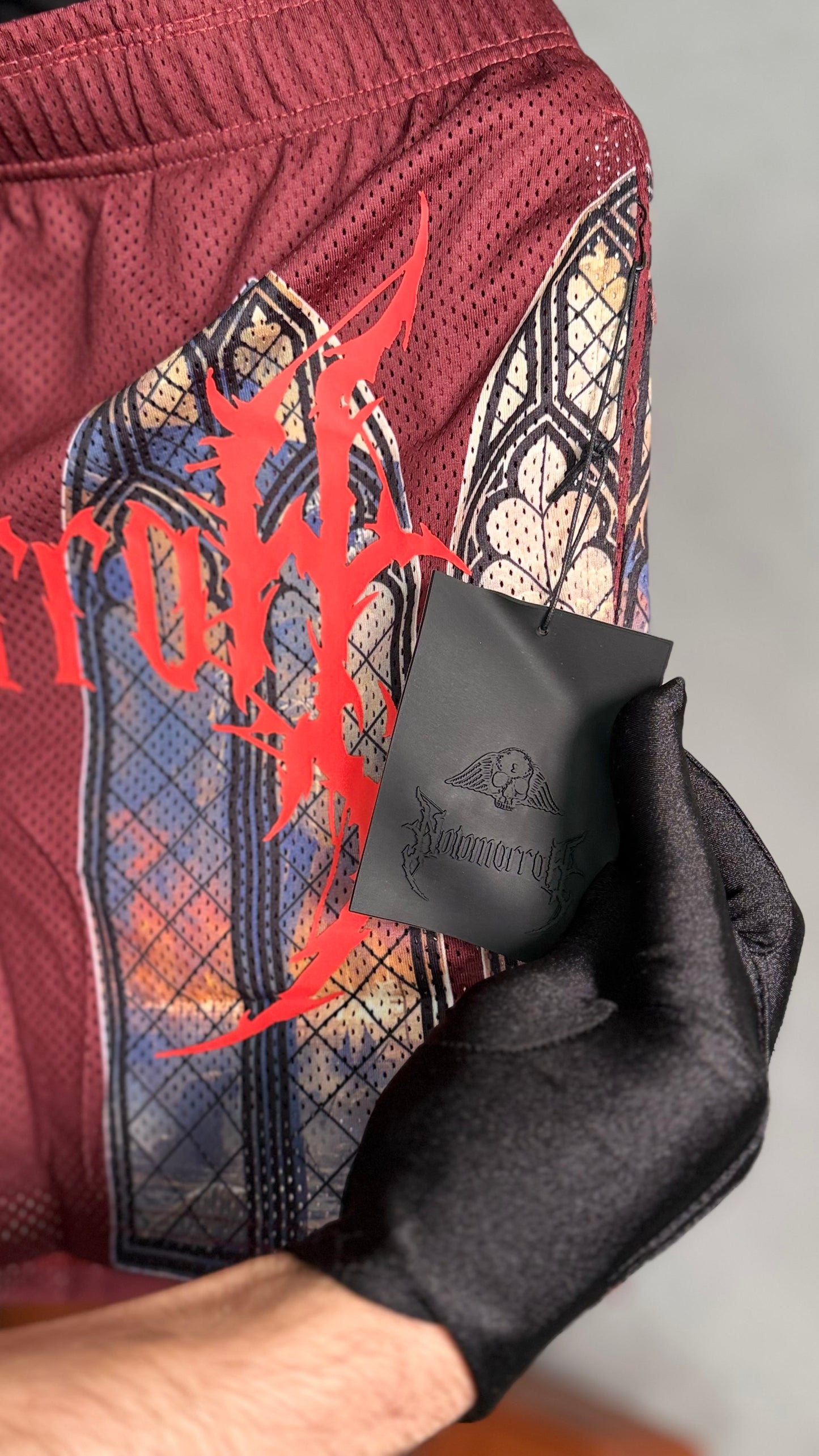 SACRIFICE HADES BBALL MESH SHORTS